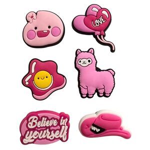 Set of 6 Shoe charms for crocs!